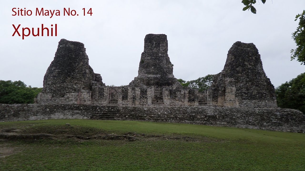 Sitio maya No. 14. Xpuhil, Campeche