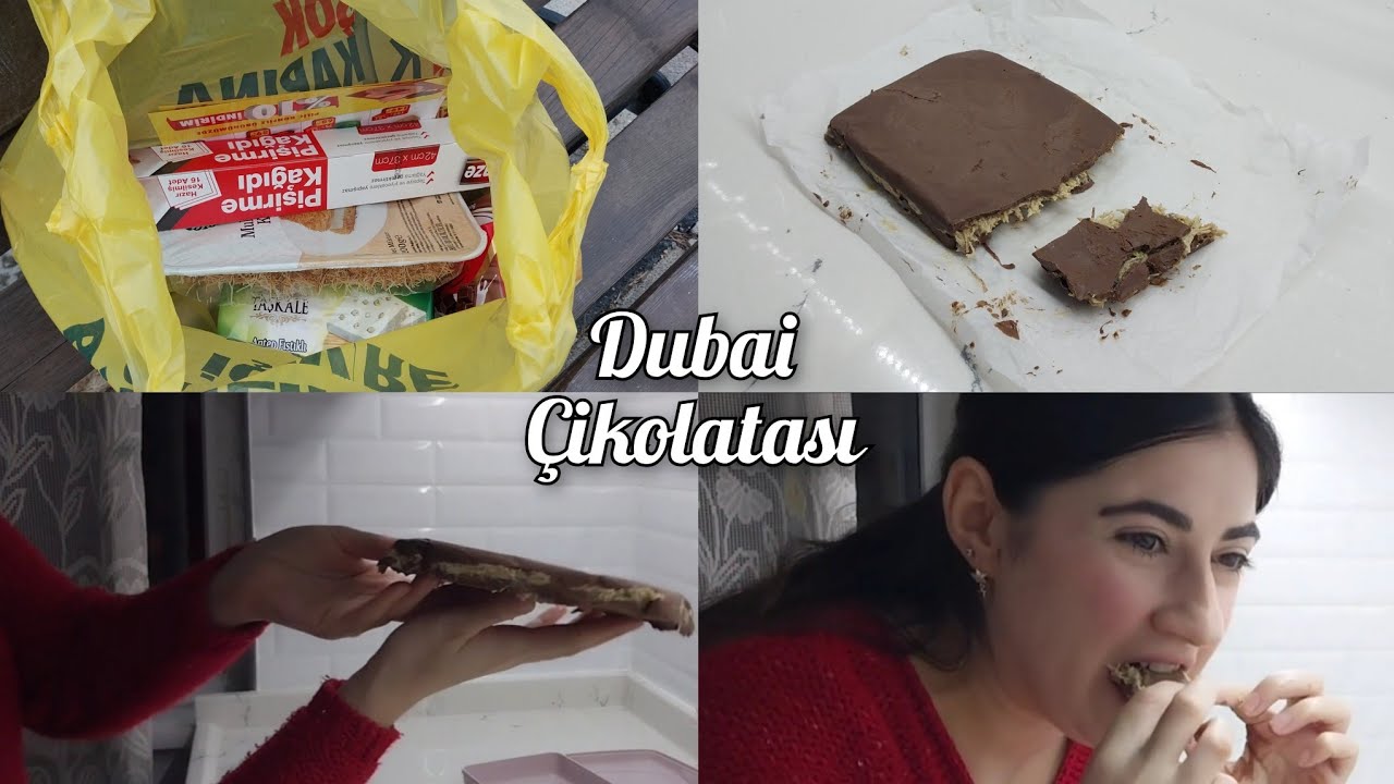 DUBAİ ÇİKOLATASI YAPIYORUM
