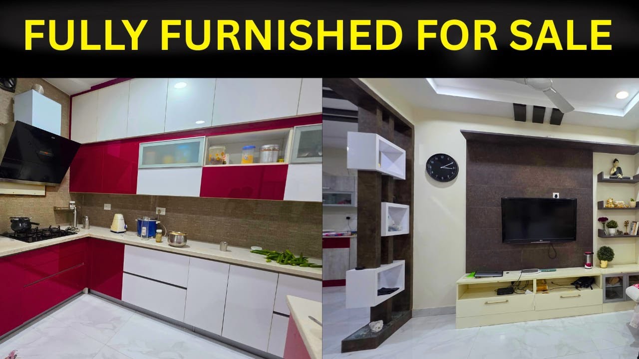 Fully furnished 3bhk flats for sale in Kukatpally hyderabad