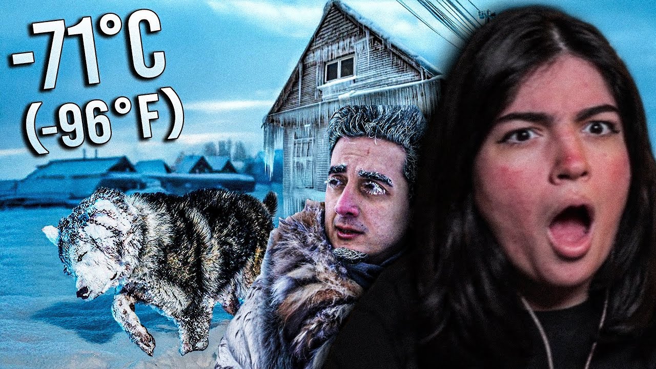 o lugar MAIS FRIO da TERRA! - react Ruhi Çenet