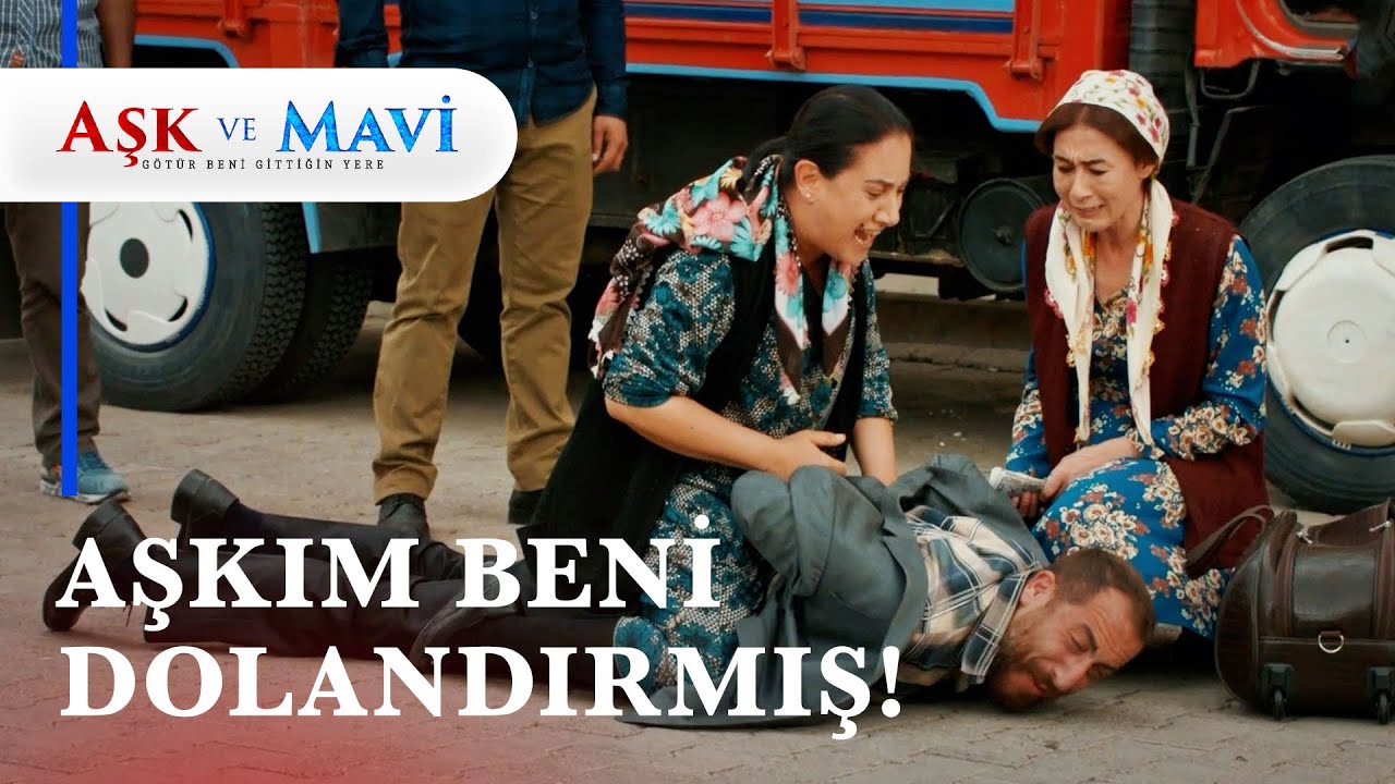 Hasibe ve Birgül işbiriliğiyle dolandırıcı etkisiz hale geldi - Aşk ve Mavi 31. Bölüm
