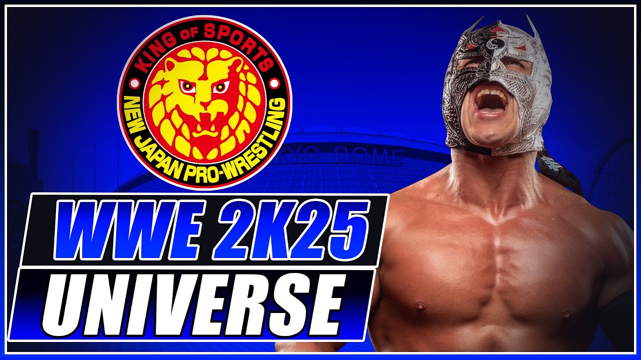 NJPW Fantastica Mania Day 1 – Lucha trifft Strong Style! 💥 | AEW vs NJPW WWE 2K25 Universe Mode #127