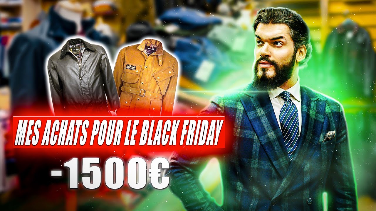 JE FAIS LE BLACK FRIDAY CHEZ CHAMPGRAND (1500€ de vestes Barbour...)