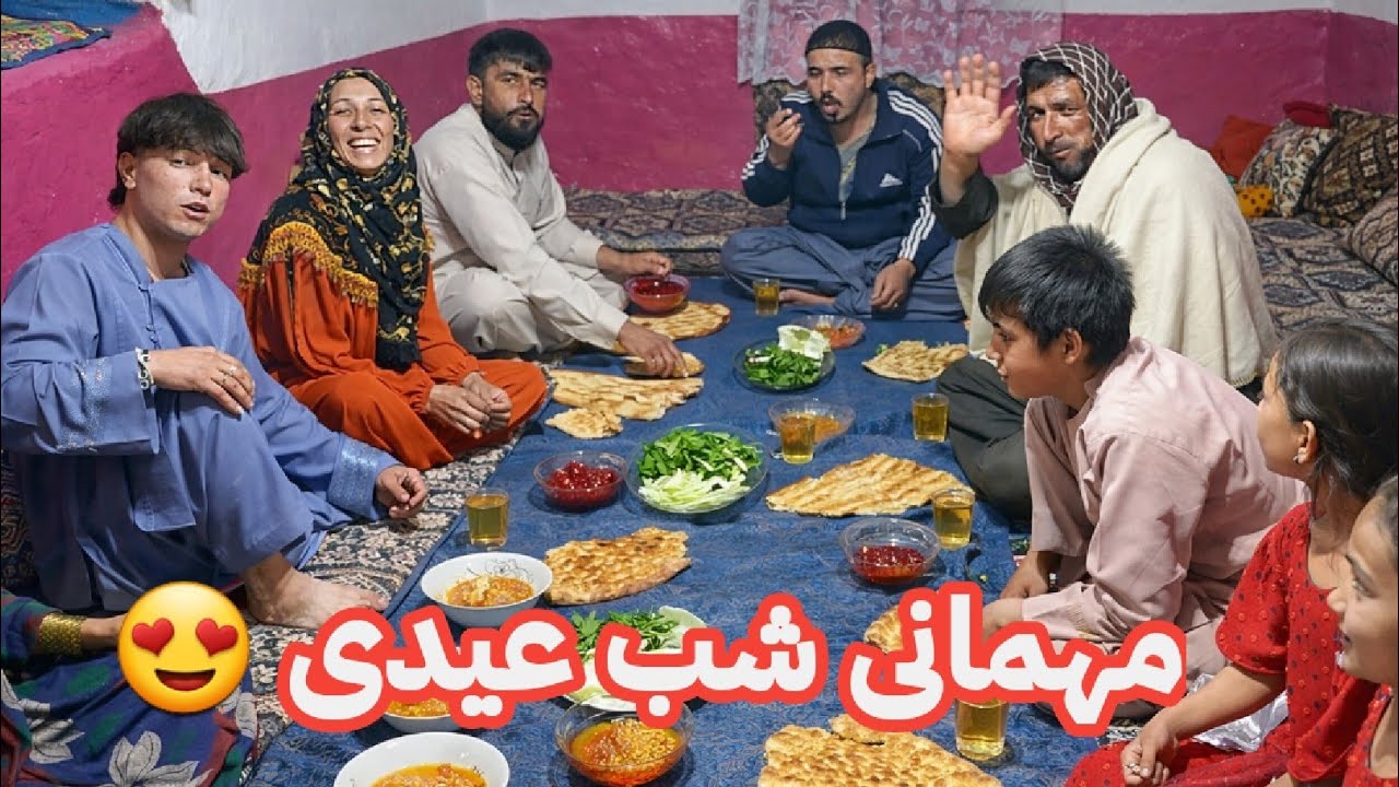 عیدی و نورزوی بردن به نامزد برادر رویانه🎉 تمام خانواده جمع شدیم | رسم و رواج افغانی