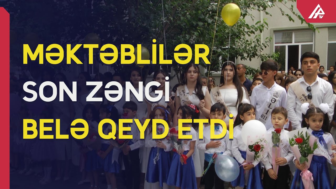 Goranboy 988 şagird məzun adını qazandı - APA TV