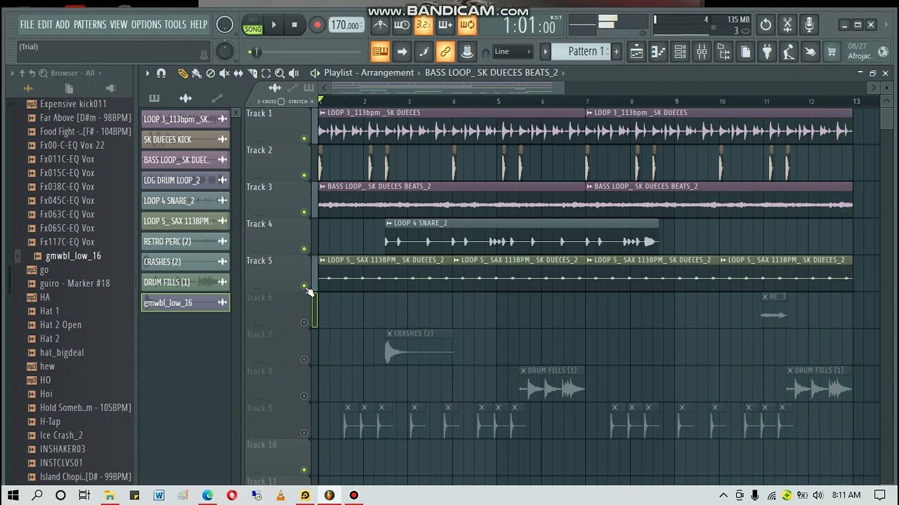 Amapiano Afrobeat sample 2
