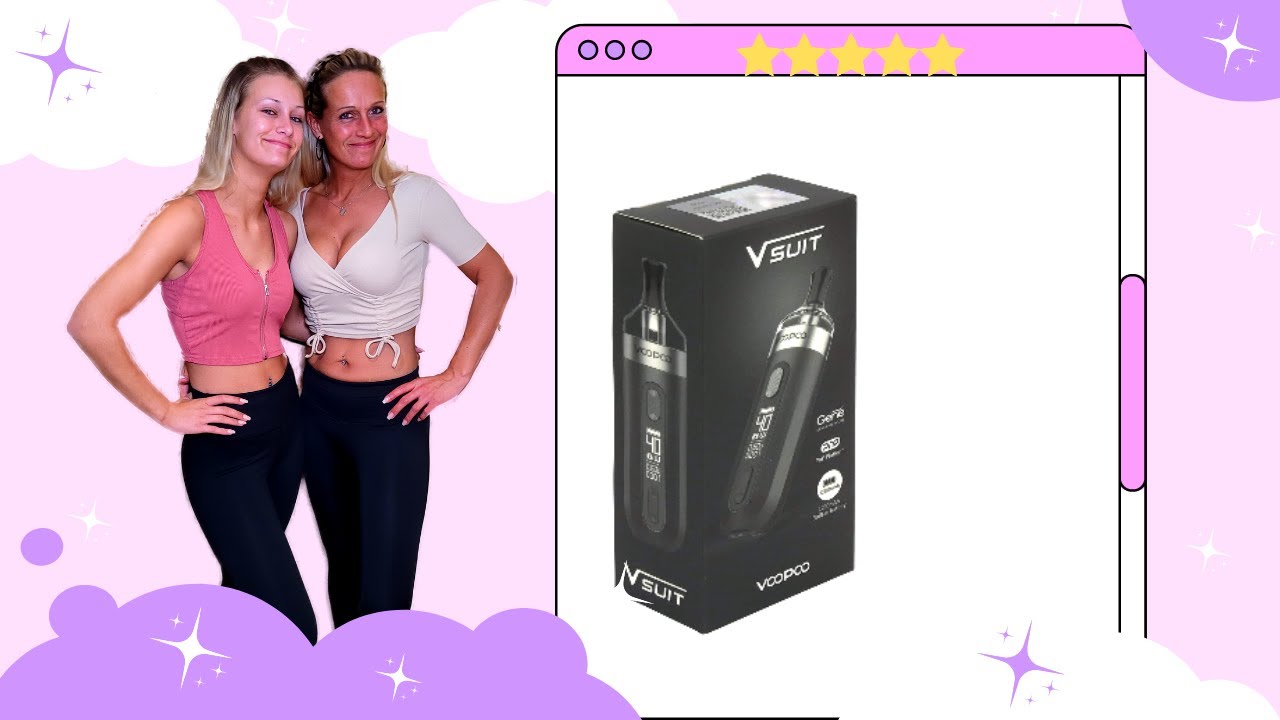 Su und Mimi&acute;s Livestream wir testen: VooPoo V.Suit E-Zigaretten Set