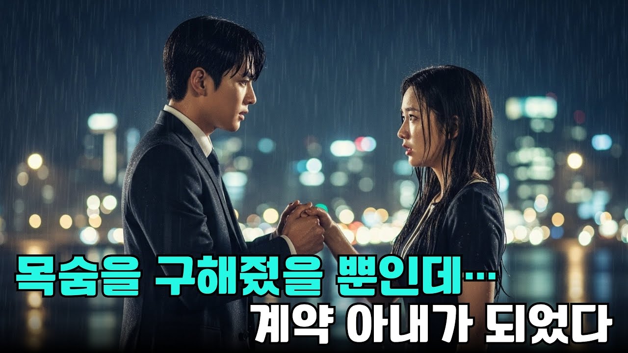 폭우 속에서 우연히 CEO의 목숨을 구한 그녀… 잔혹한 계약 아내가 될 줄은 몰랐다