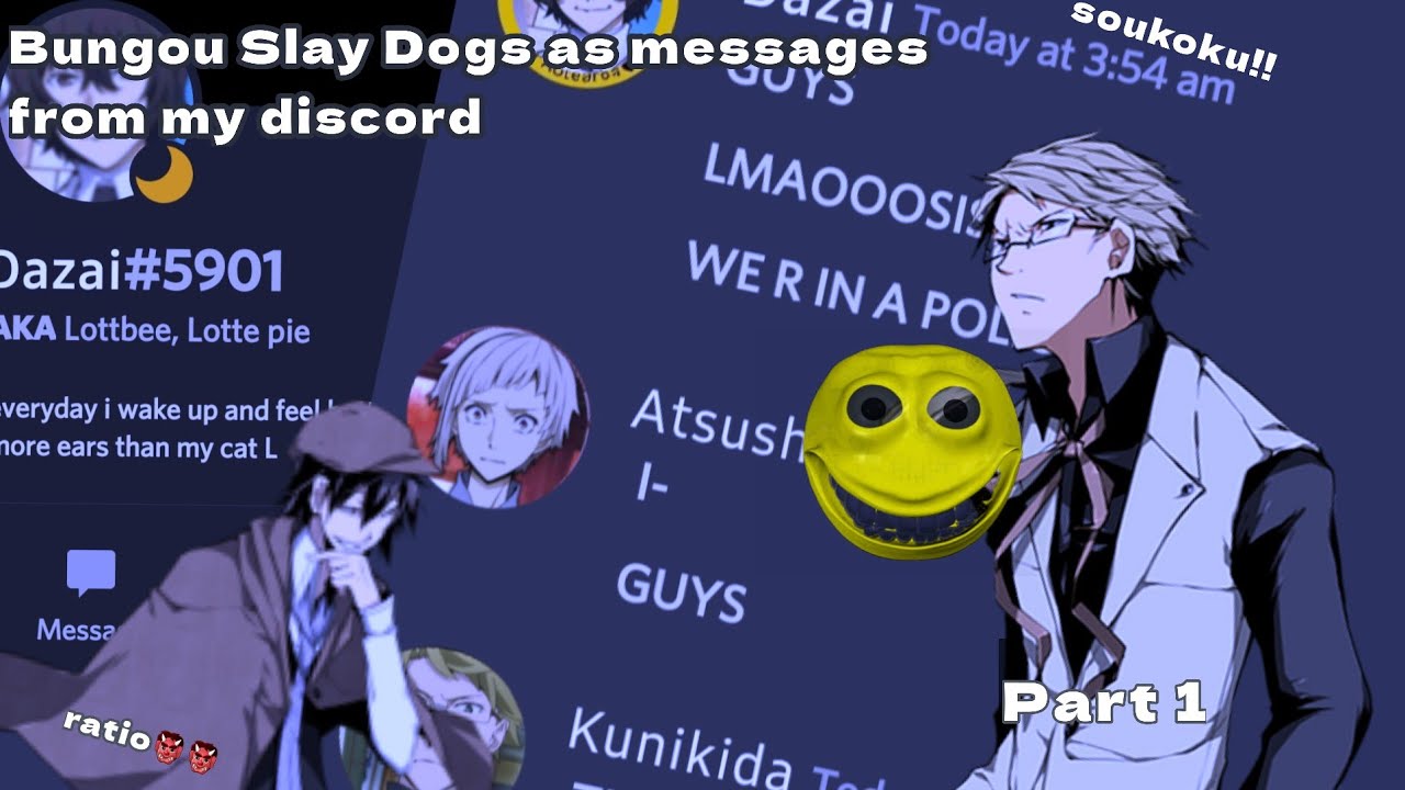 Dazai accidentally buys suspicious cuffs? 😨😨Bungou Slay Dogs as Messages From My Group Chat |PART 1|