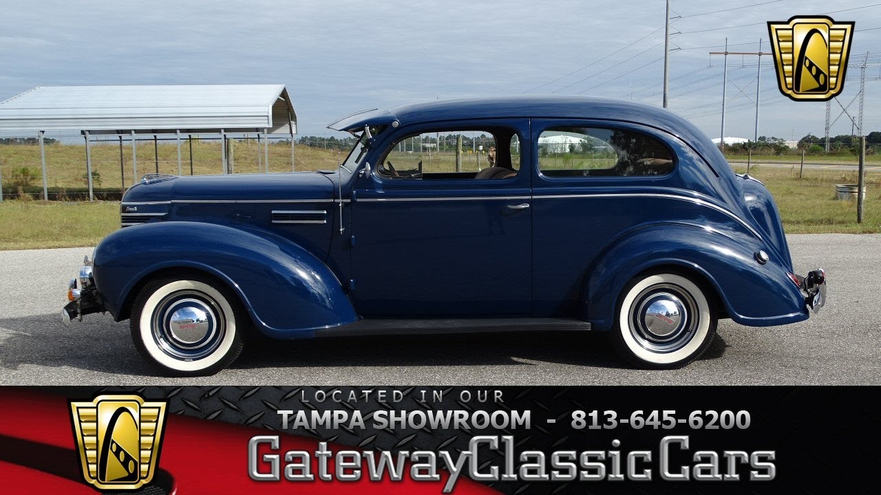 745-TPA 1939 Plymouth Sedan Deluxe Inline 6 3 speed Standard