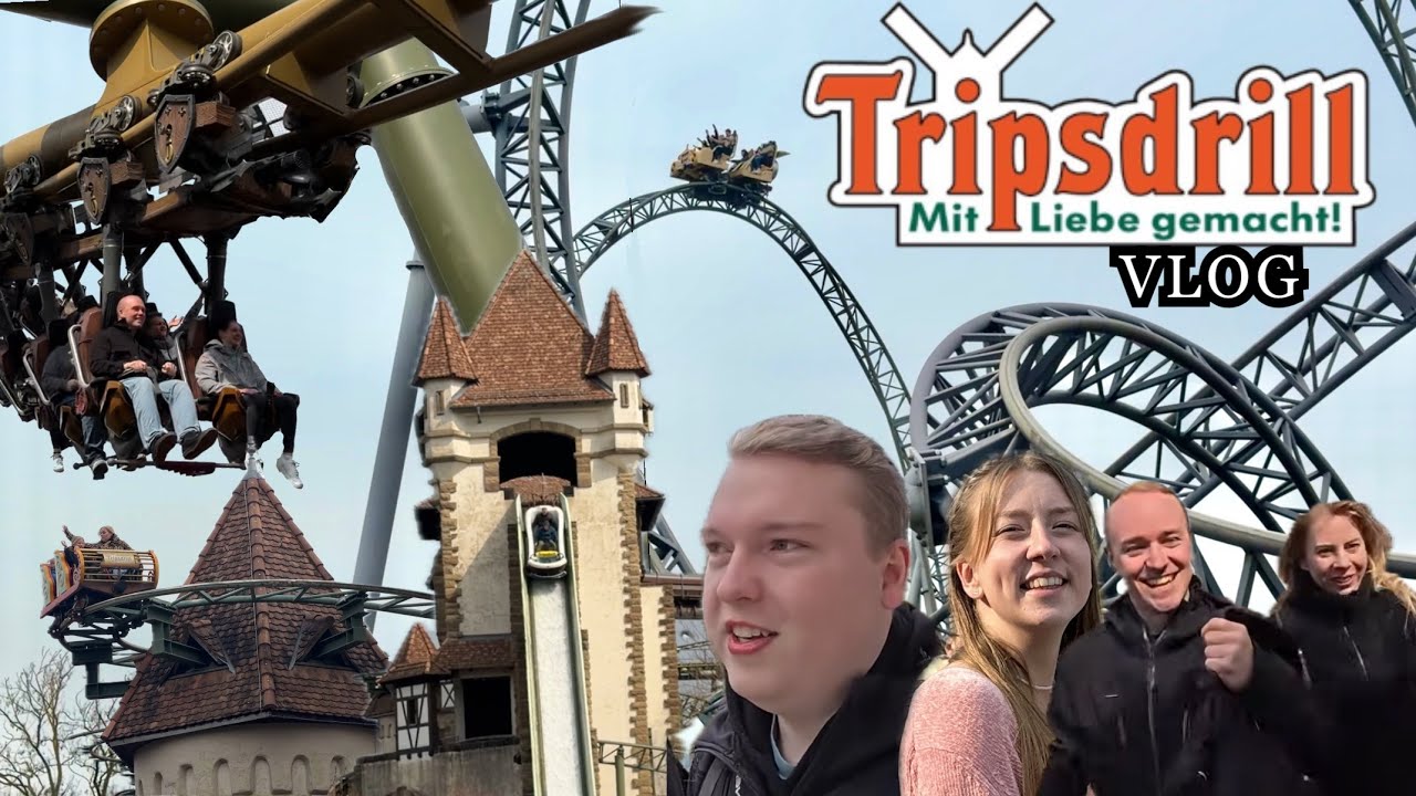 SAISONSTART* im &Auml;LTESTEN Freizeitpark Deutschlands! Erlebnispark Tripsdrill | Vlog #293