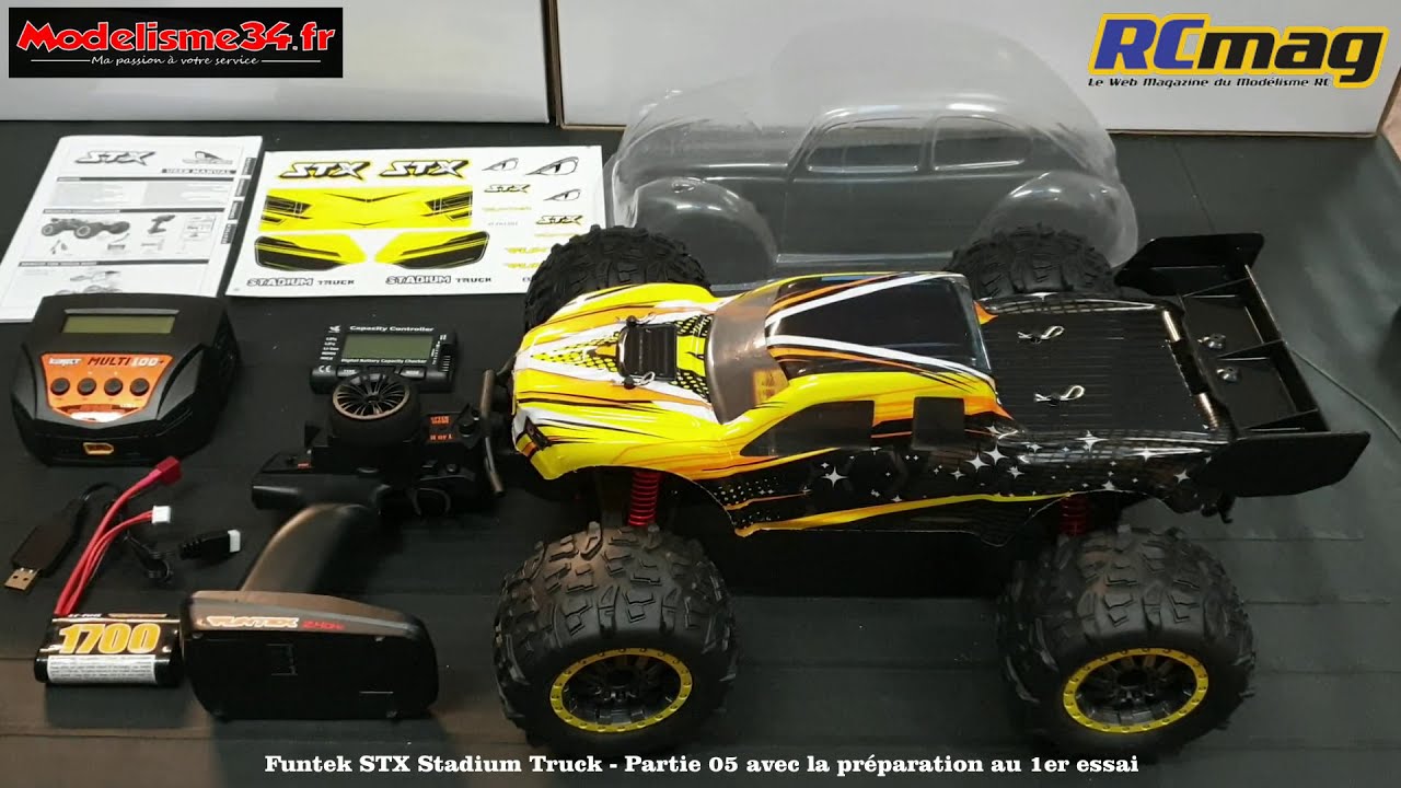 Présentation du nouveau Funtek STX Partie 05 - Préparation au roulage !