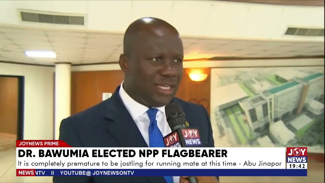 It is completely premature to be jostling for a running mate at this time.