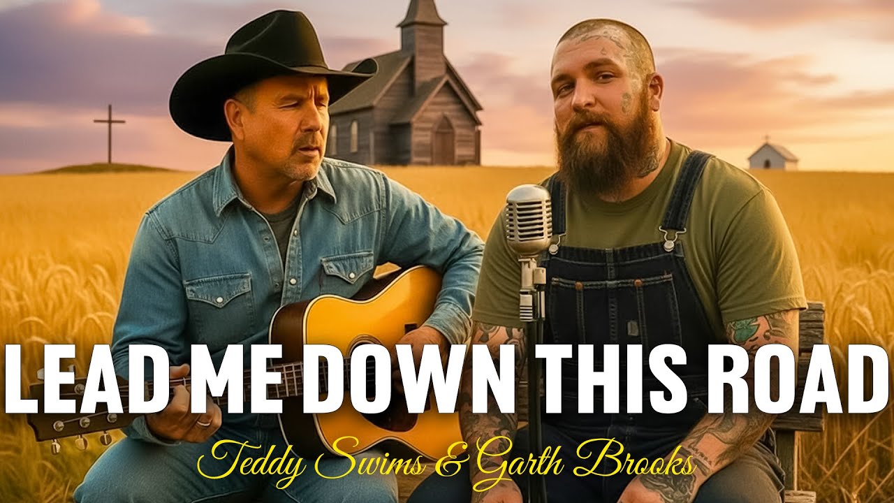 Teddy Swims & Garth Brooks – Lead Me Down This Road  – Golden-Hour Country Gospel 2025