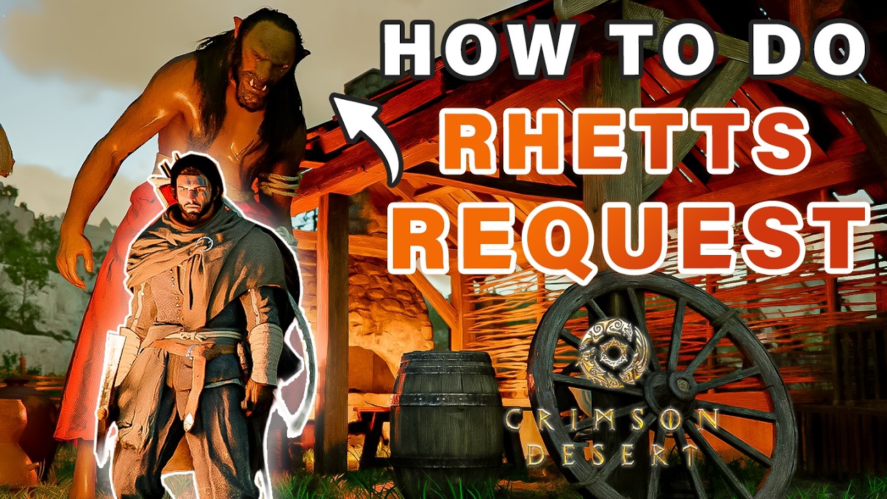 How to do Rhett's Request Quest | How to Mine Iron Ore ► Crimson Desert