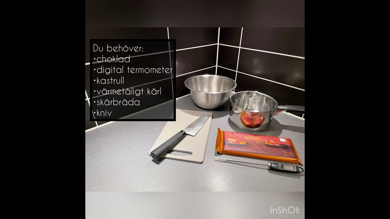 Temperering av choklad
