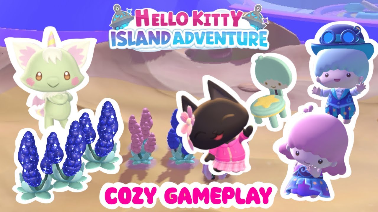 COZY GAMEPLAY ✨🪻Hello Kitty Island Adventure 🌖PART 159, Bubbalunas, The Little Twin Stars, The Moon