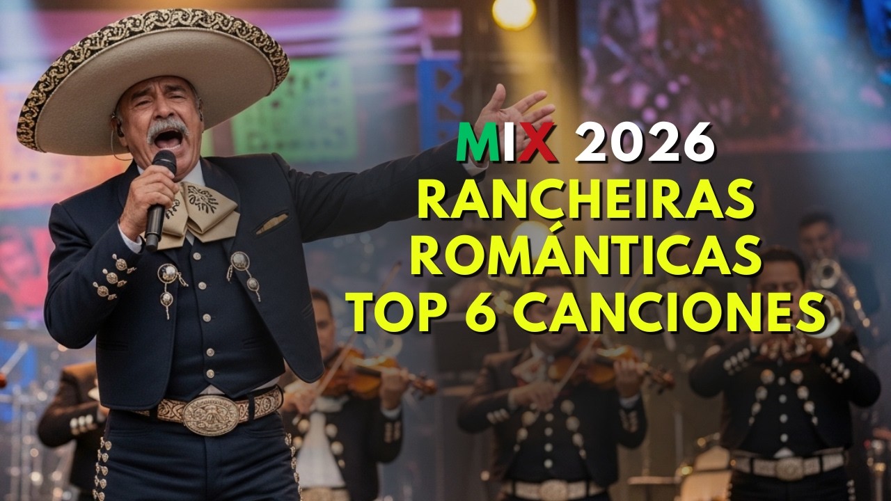 Mix Rancheras Románticas 2026 ♫ Best Mexican Music & Baladas Románticas (Letras/Lyrics)