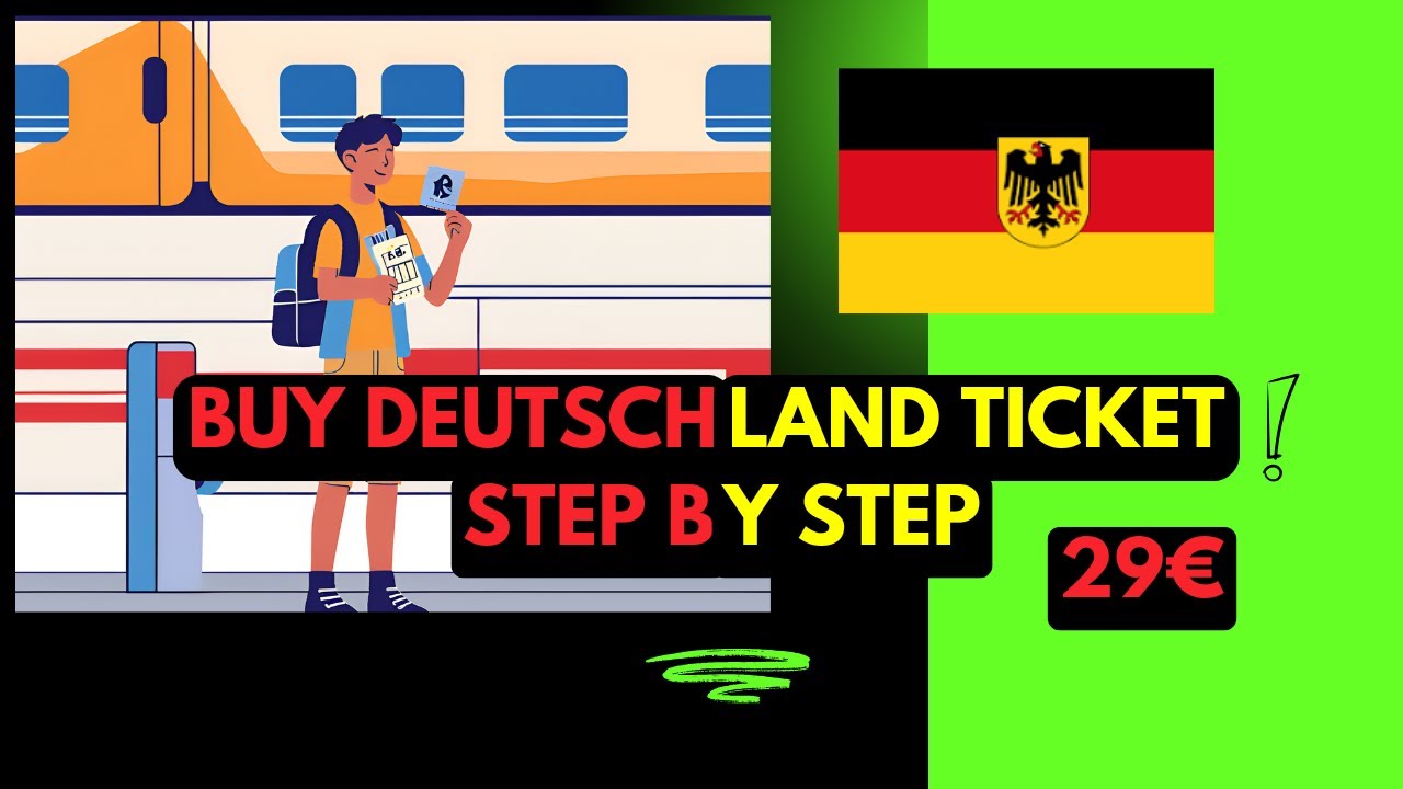 How to Buy Deutschlandticket with Student Discount for travelling in Germany!🚆