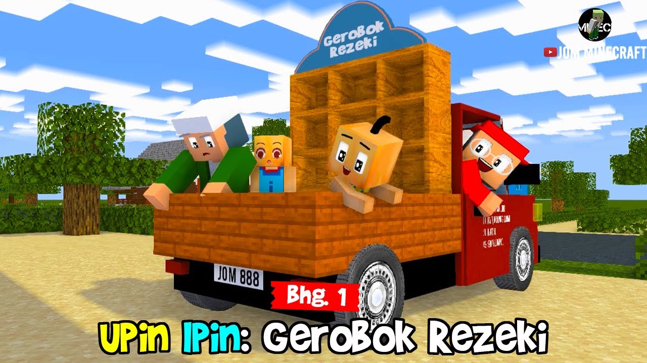 Upin Ipin Gerobok Rezeki Part 1 | Upin & Ipin Terbaru Musim 15 (Tiru Aksi Upin Ipin Gerobok Rezeki)