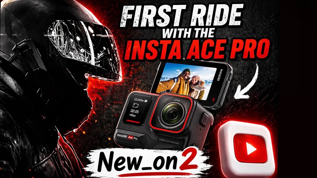 Take a ride with me, while I’m trying out the Insta360 Ace pro…..   still learning.