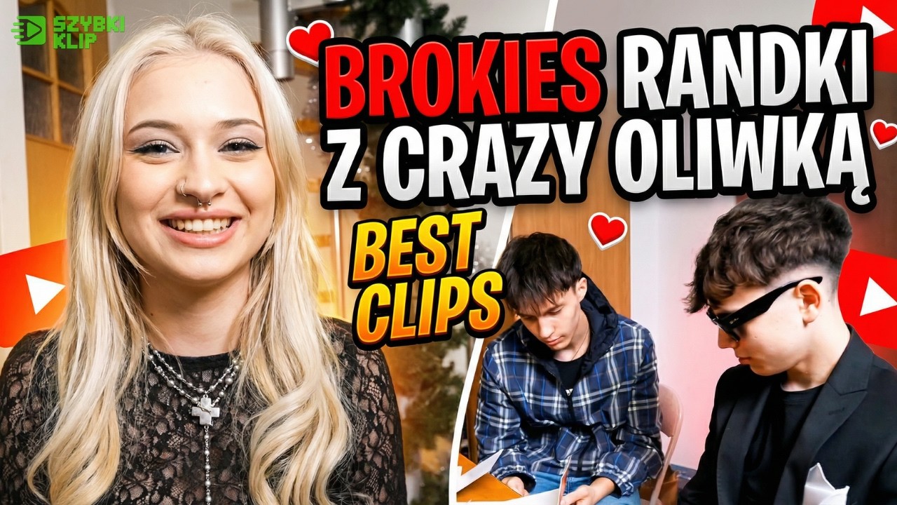 BROKIES RANDKI: DAJCZMAN, PIRLO i DISCOKAROL vs CRAZY OLIWKA! 💔😂