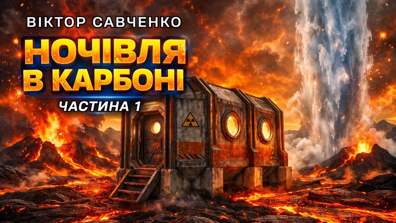 Віктор Савченко «Ночівля в карбоні» (1978) частина 1| Аудіокнига українською | Українська фантастика