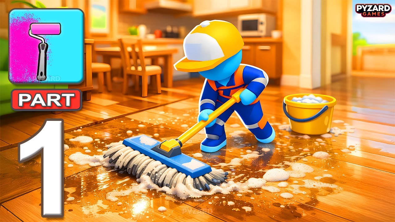 Flooring Master - Gameplay Walkthrough Part 1 - Professional Renovation Master (Android, iOS)