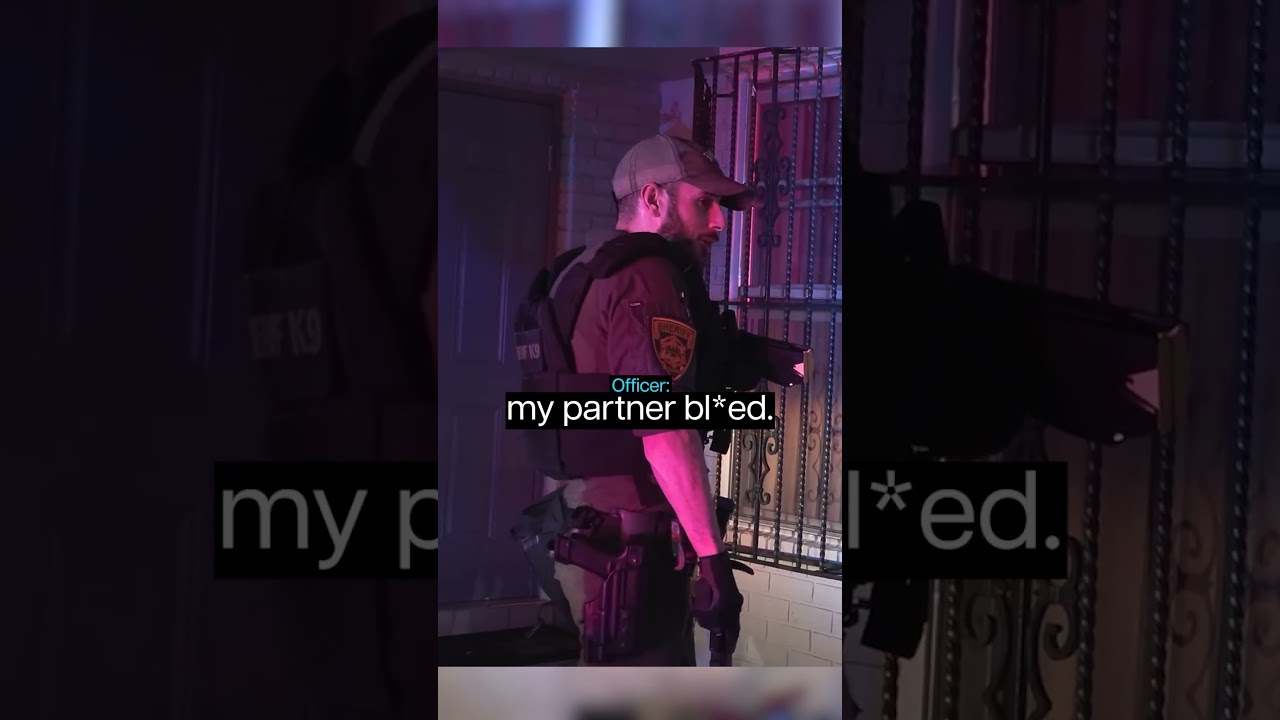 Man Refuses to Open Door for Police 😱