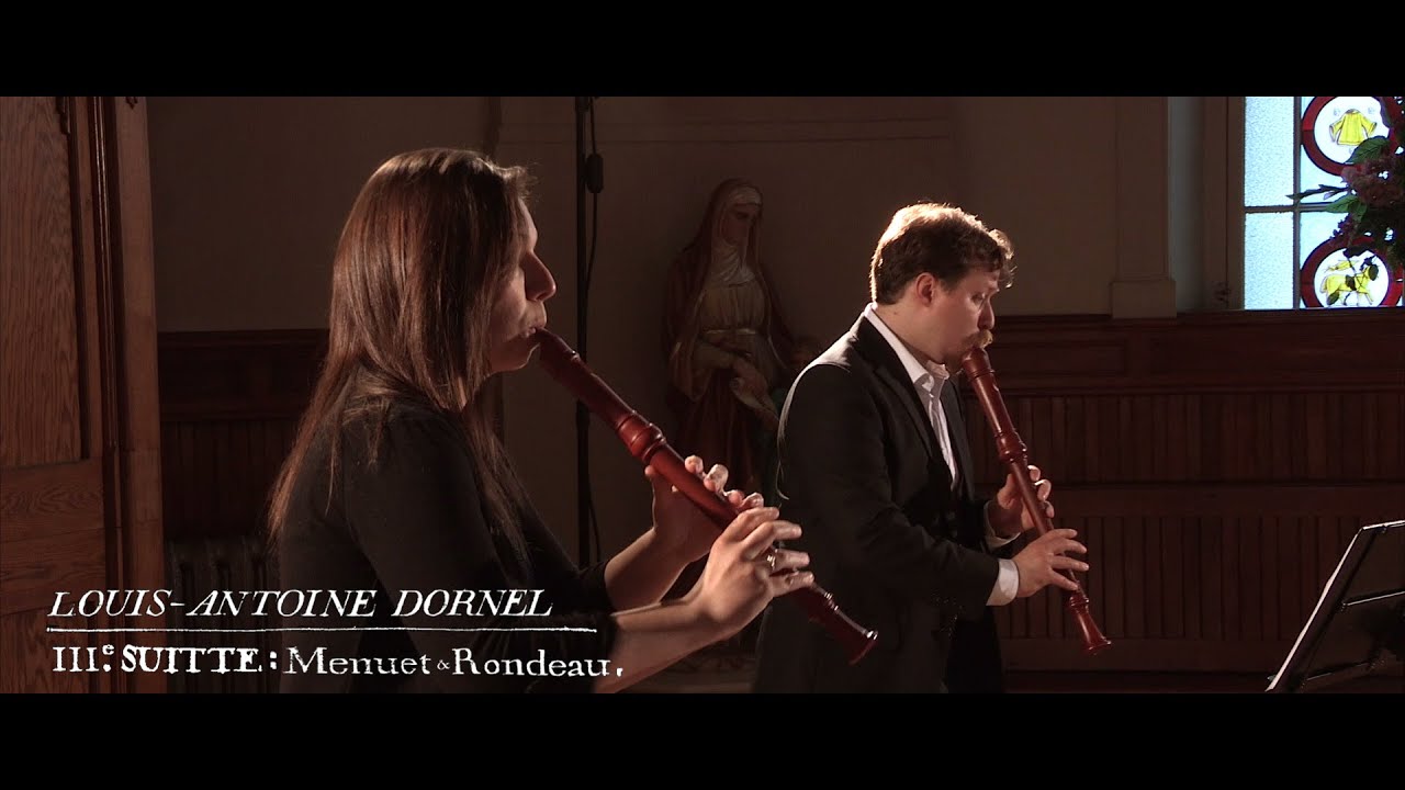 L.-A. Dornel - Suite 3 op.1 : Menuet & Rondeau