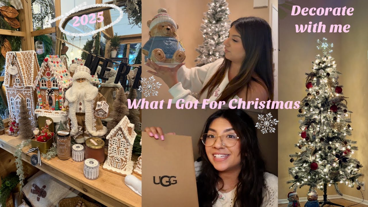 A VERY Late Christmas Vlog | Decorating, Shopping, What I Got For Christmas