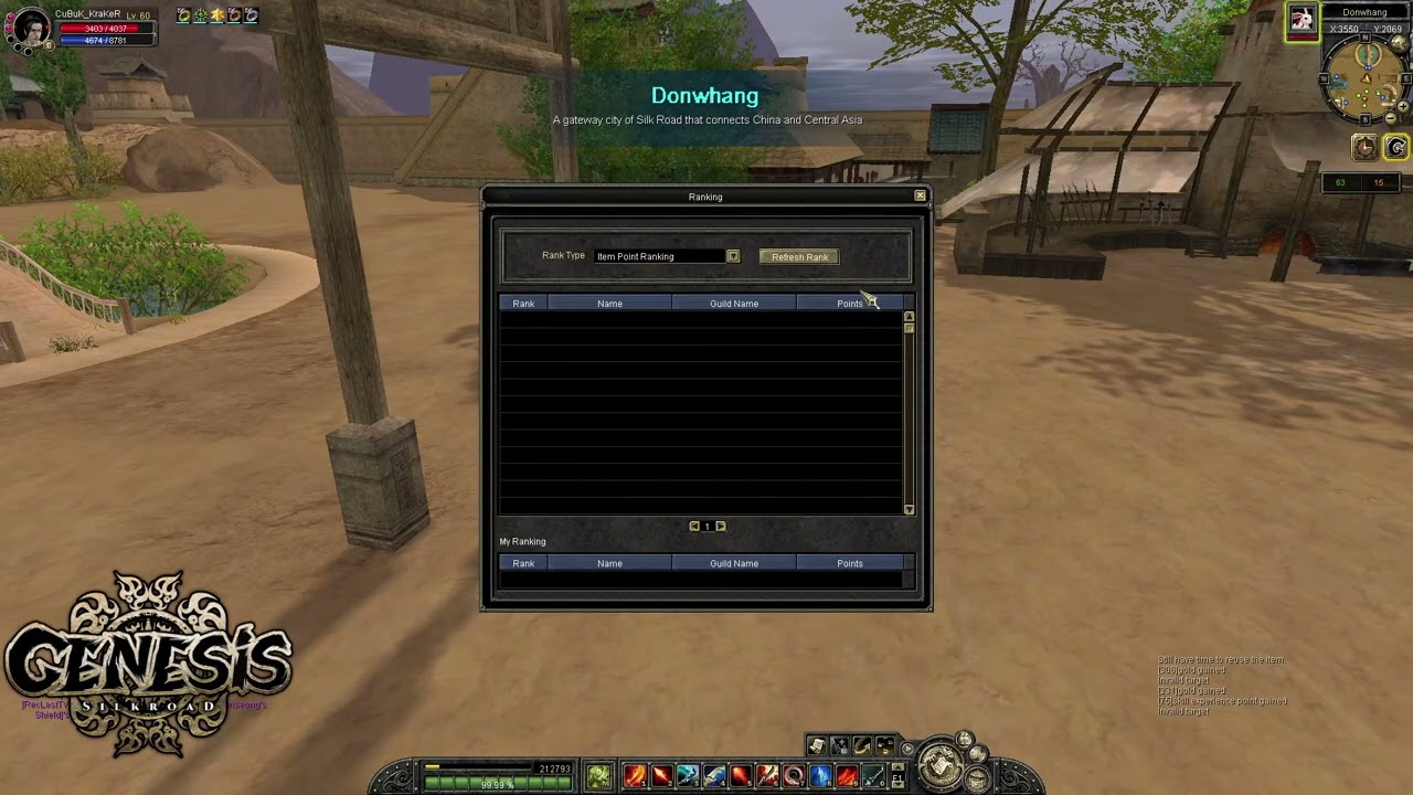 Silkroad Genesis 60 cap. Ne durumdayız?