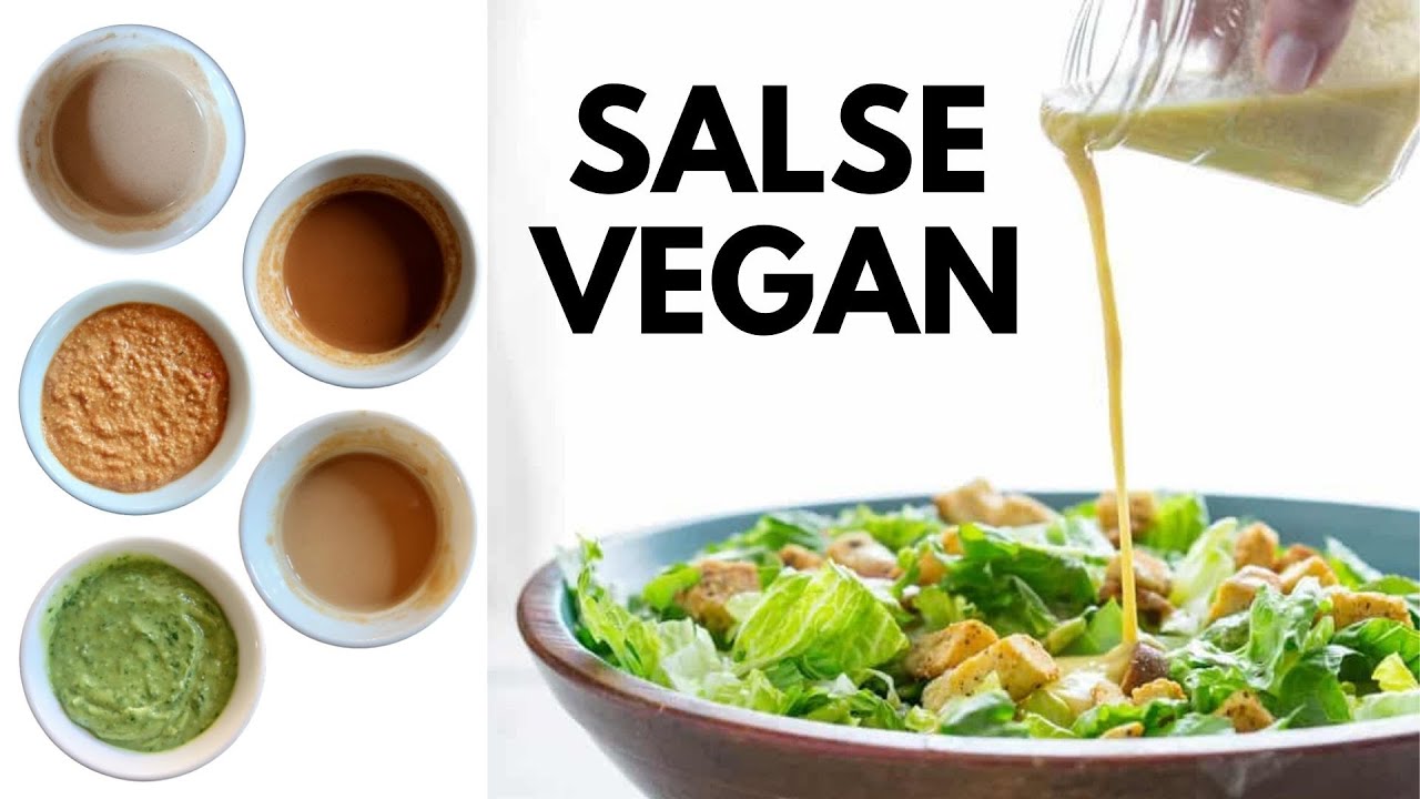 SALSE VEGAN SENZA OLIO: 5 ricette di condimenti light