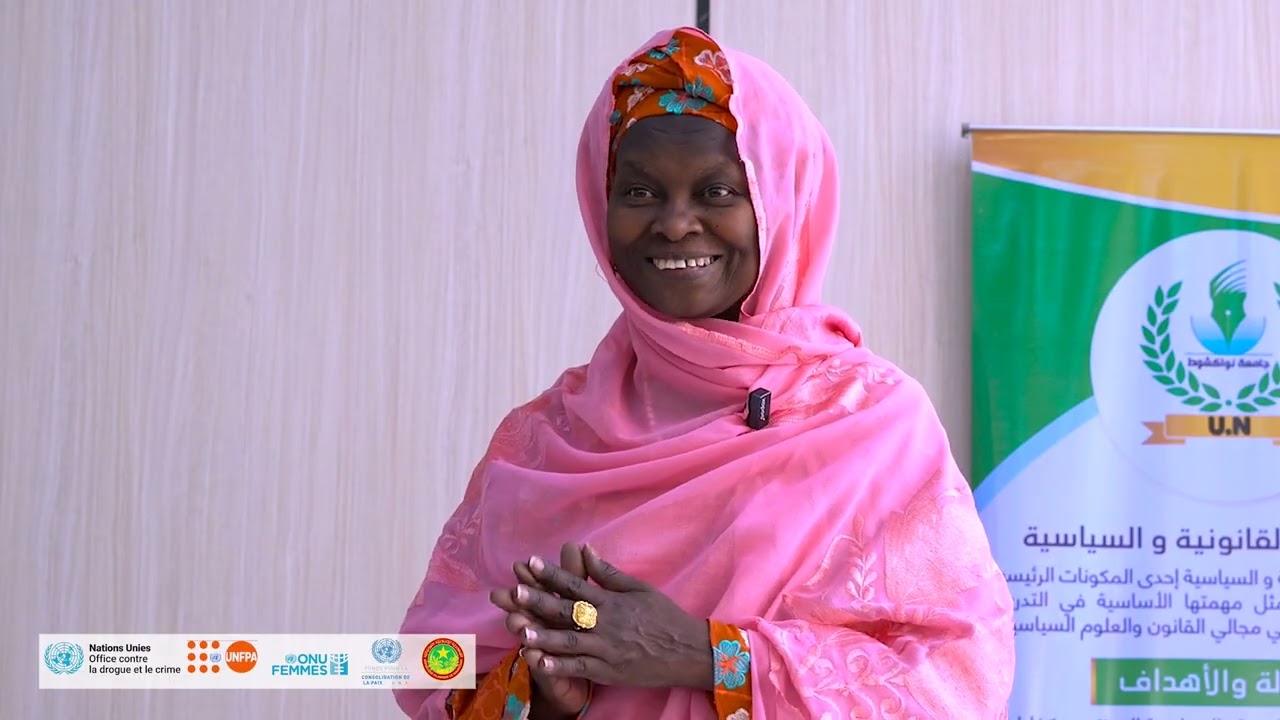 Me Fatimata Mbaye , Première femme avocate de la Mauritanie.