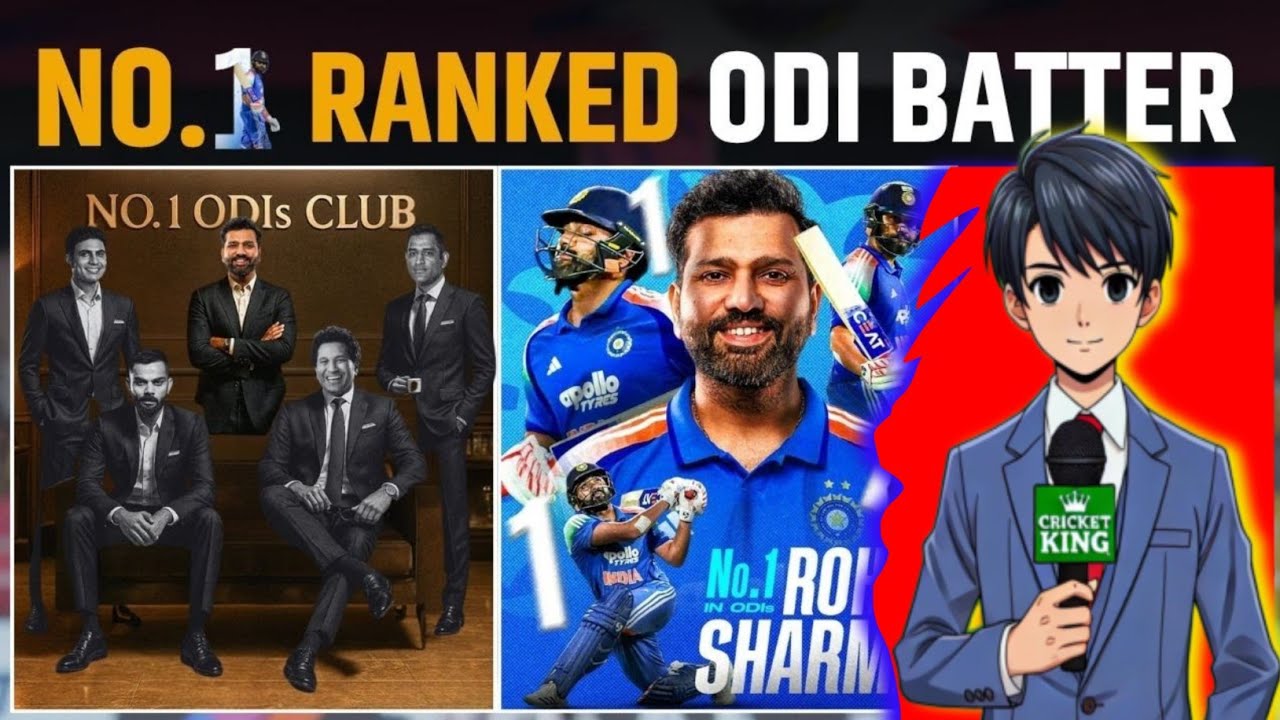 38-year-old Rohit Sharma creates history in ICC ODI Rankings