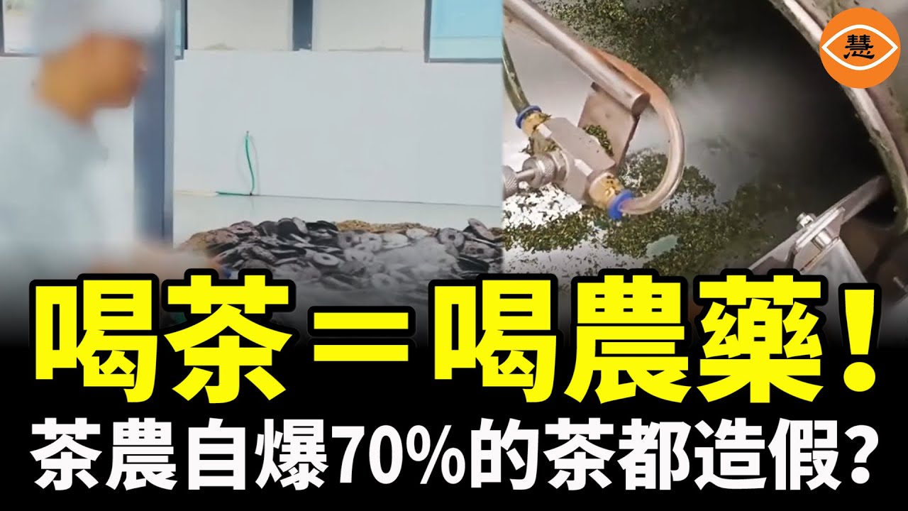 喝茶＝喝農藥！茶葉檢驗師自爆：這些茶我連碰都不敢碰！茶農自爆70%的茶都造假？