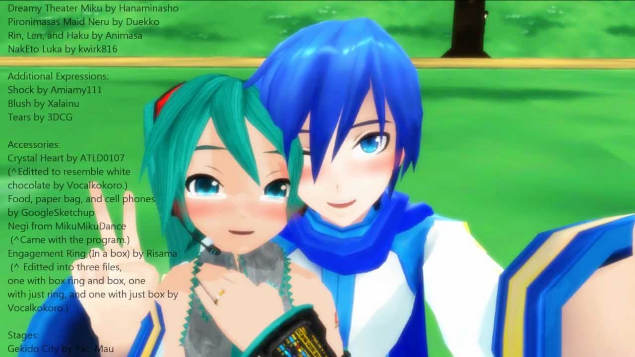 Two-Faced Father Episode 1: A Day to be Remembered [MMD KaitoxMiku]