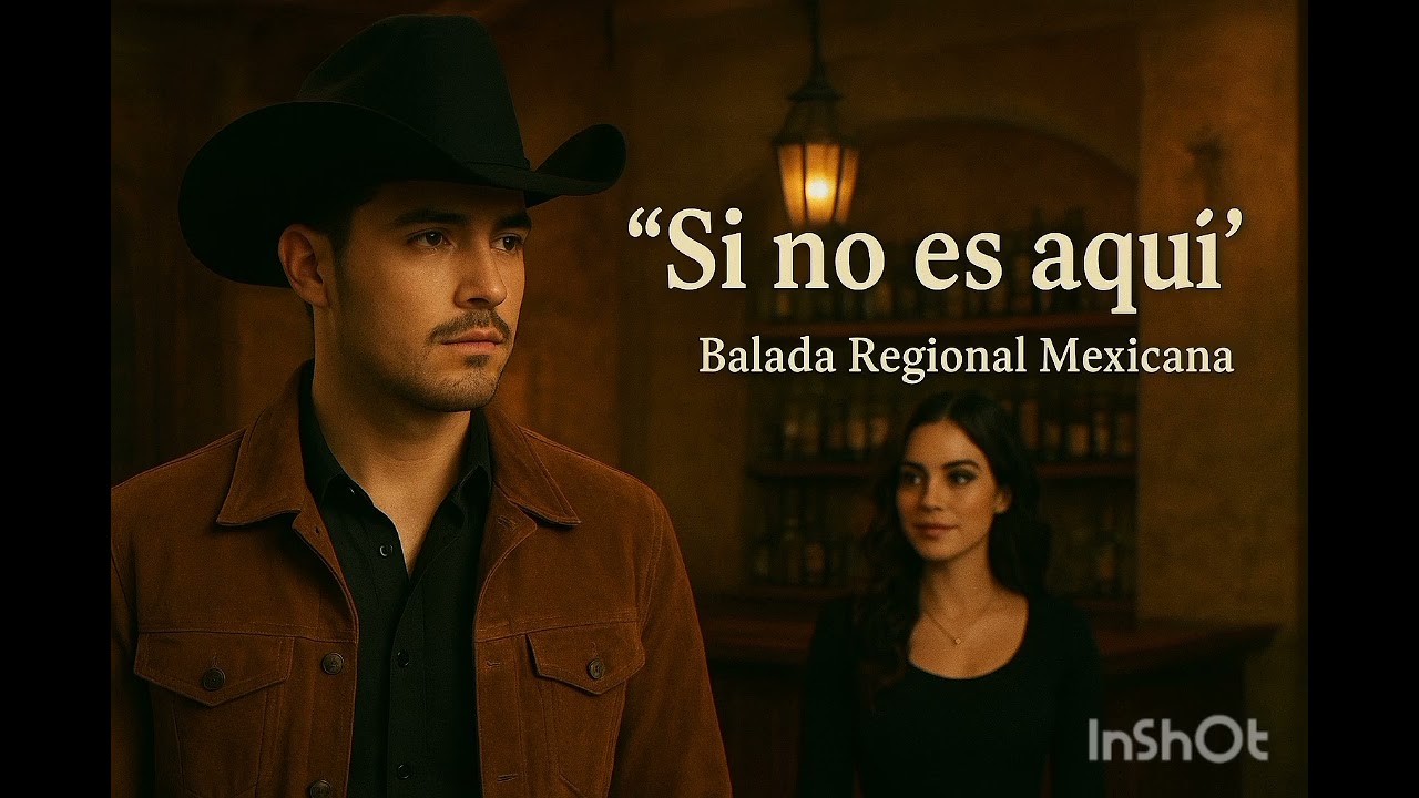 Título:💔 Si No Es Aquí – Regional Mexicano con Banda | Estreno Oficial 🎺🎶