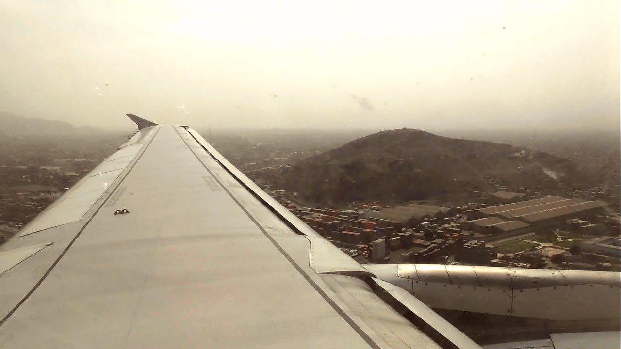 LAN Airlines Airbus A319 LANDING at Lima Airport | ✈️