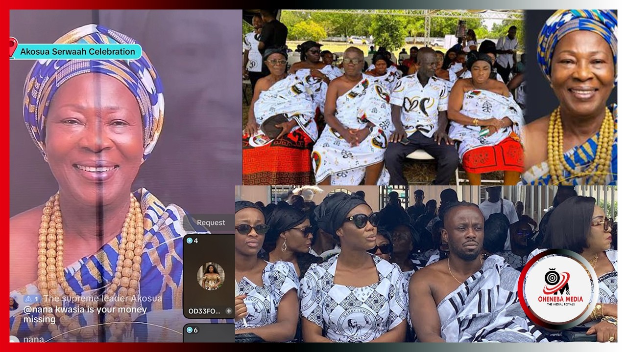 🔥Arrives Of Paakoso Royal Family and thousands Of People Join The Celebration Of Akosua Serwaa