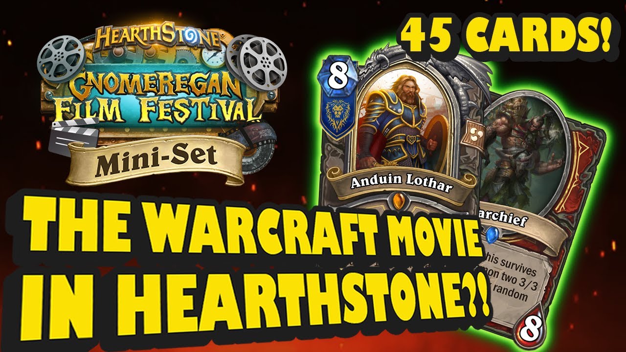 What if the WARCRAFT movie was in Hearthstone?! | Gnomeregan Film Festival Mini-Set