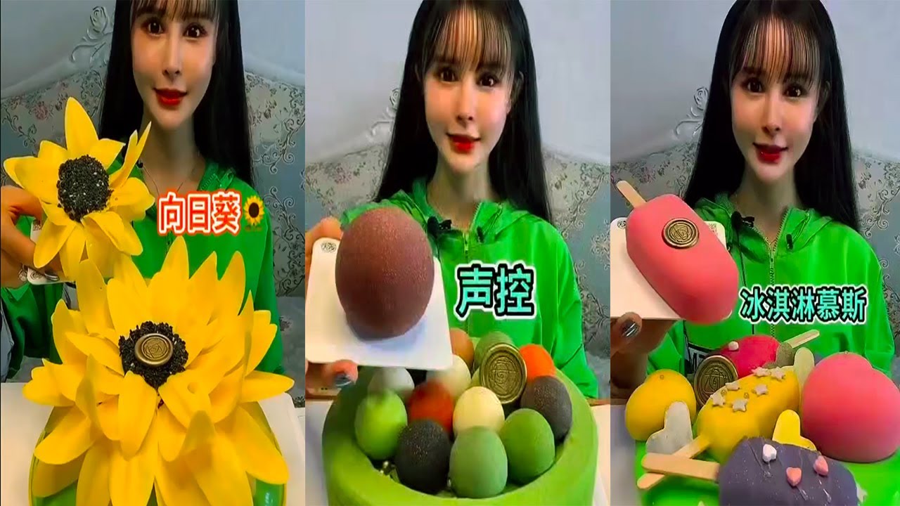 [ASMR] DESSERT MUKBANG 💓🍰  (Eating Sounds) SATISFYING DESSERTS MUKBANG #75