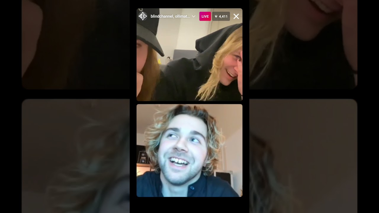 Blind Channel Instagram live [12/11/2021] | Blind Channel Spain