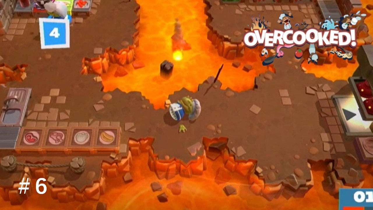 アッツ！で済むのが凄いよこいつら【OVERCOOKED!】#6