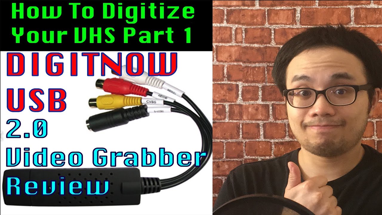 Обзор видеозахвата DigitNow USB 2.0 | Как оцифровать видеокассету VHS, часть 1