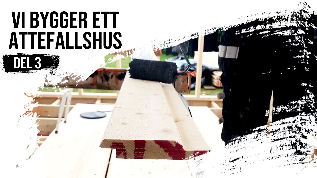 Vi bygger ett Attefallshus / Tiny House! - Tak&Panel