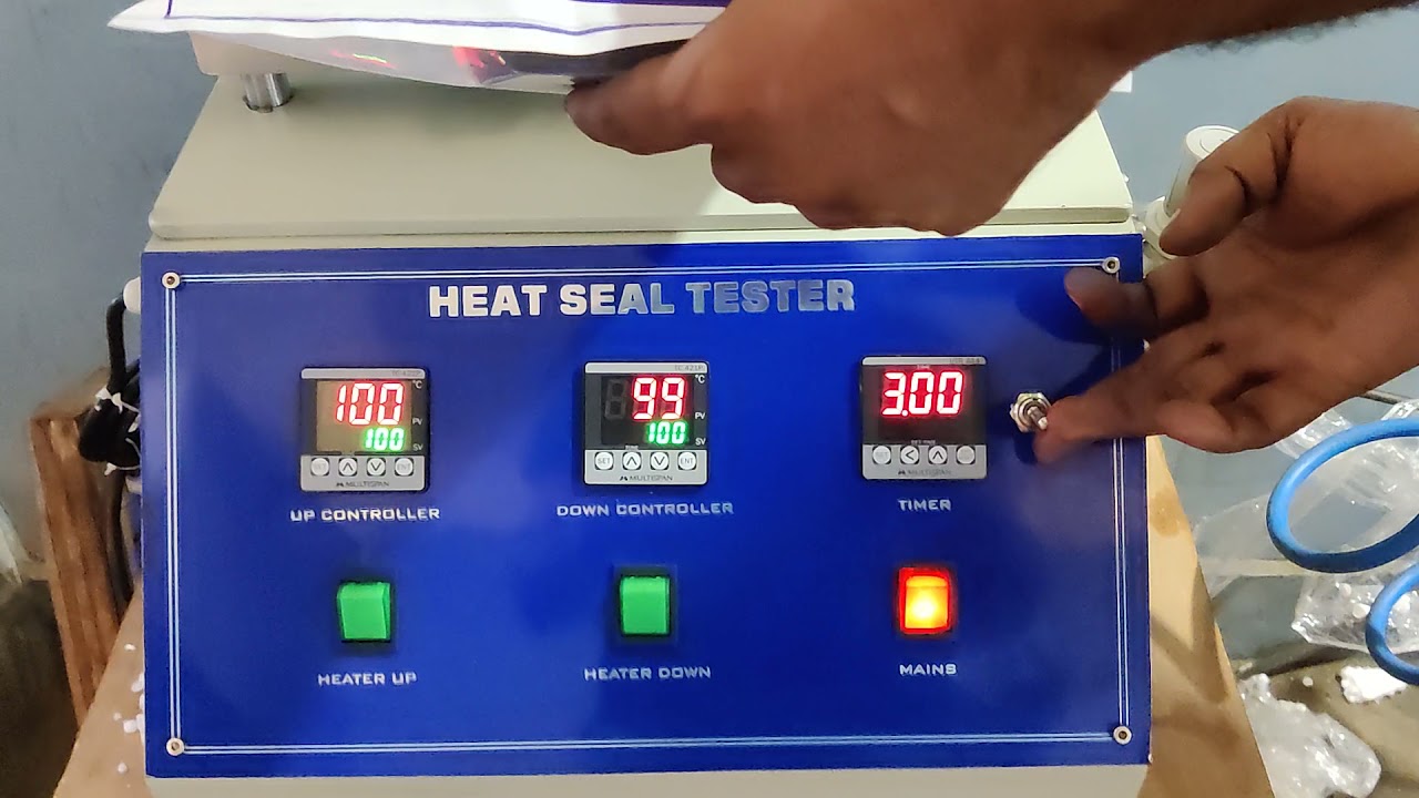 laboratory heat seal tester