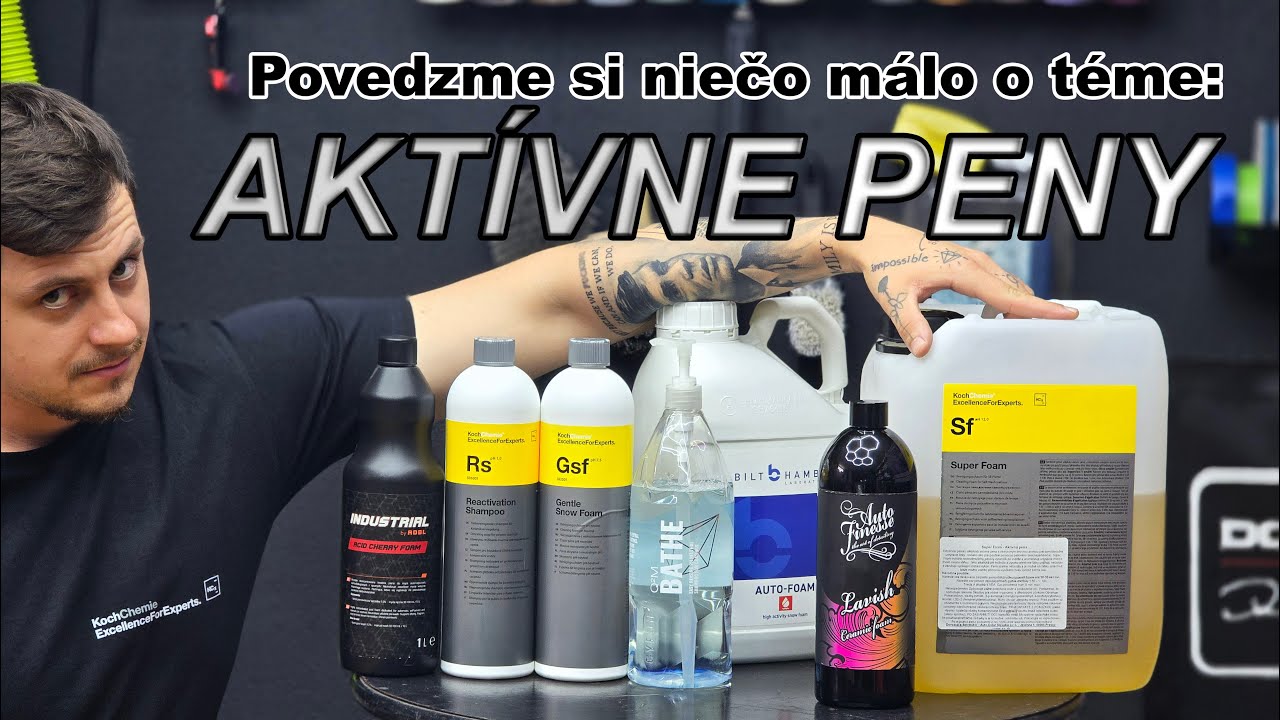 Ty si sa pýtal, ja odpovedám! | Téma: Aktívne peny