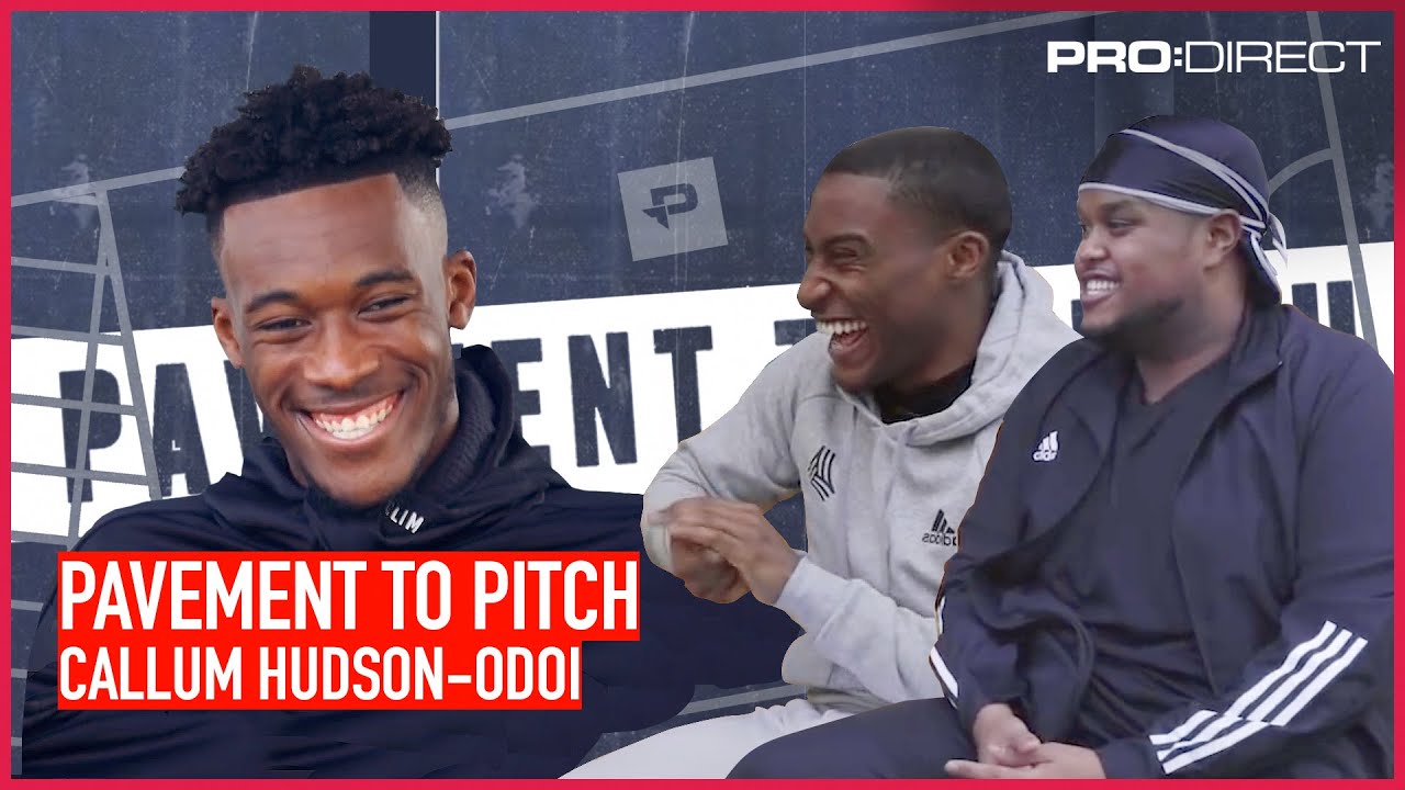 CHUNKZ & YUNG FILLY ft CALLUM HUDSON-ODOI | PAVEMENT TO PITCH