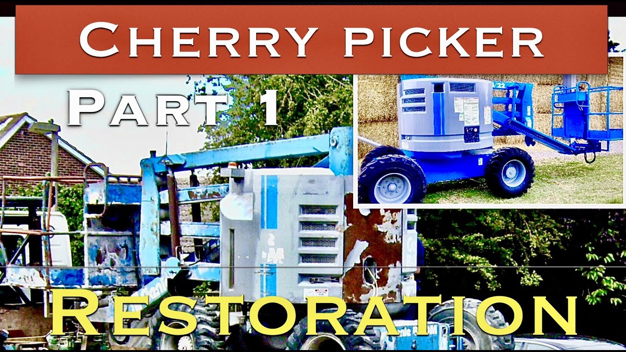 Restoration of an old cherry picker - Another good idea of mine?? - Genie Z45/22